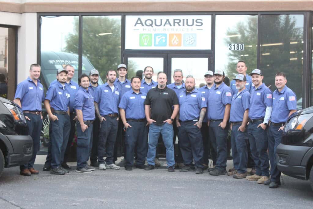 Aquarius Home Services HVAC service team