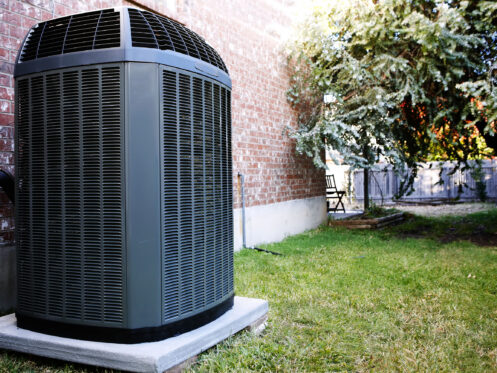 ac unit outside summer