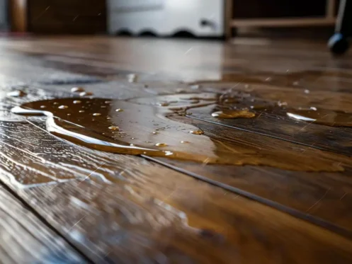 water leak