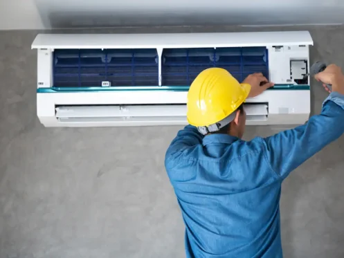 Working on a ductless minisplit